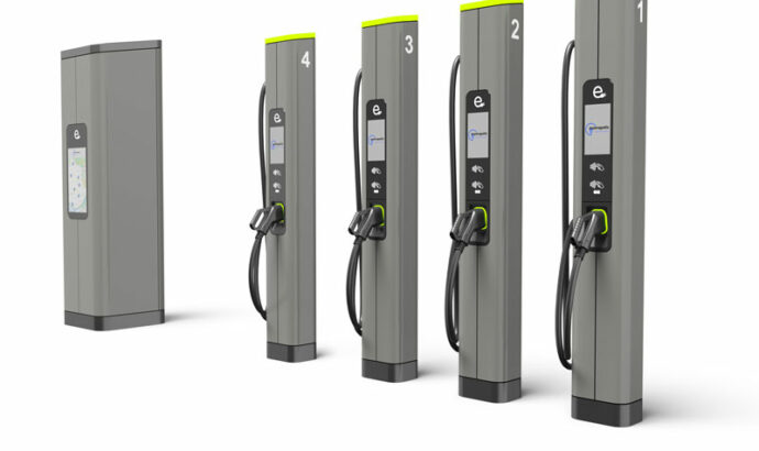 Bornes de recharge pour véhicules électriques e-fast