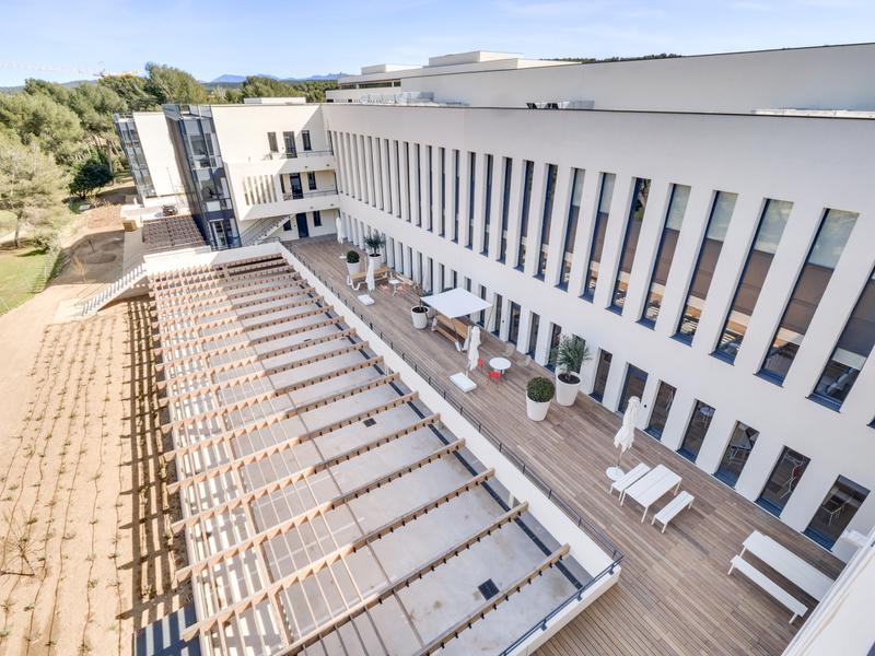 le bâtiment où se trouve notre nouvelle agence d'aix-en-provence